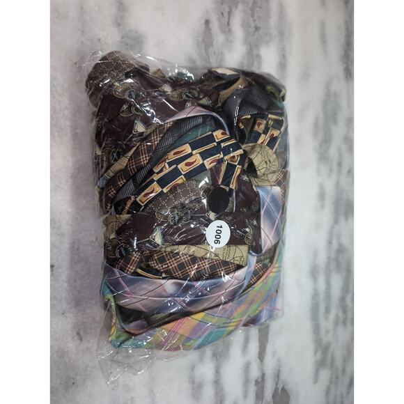 Bulk Neck Tie Lot #13, 10 Men's Ties Bundle, Assorted Patterns, Wholesale Pack‎ - Picture 7 of 7